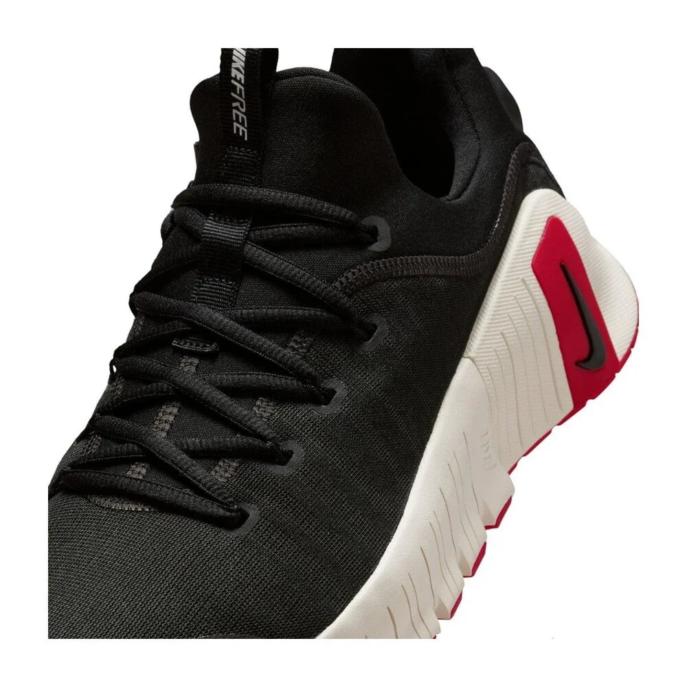 Nike Men's Free Metcon 6 Black/Sail/University Red FJ7127-006